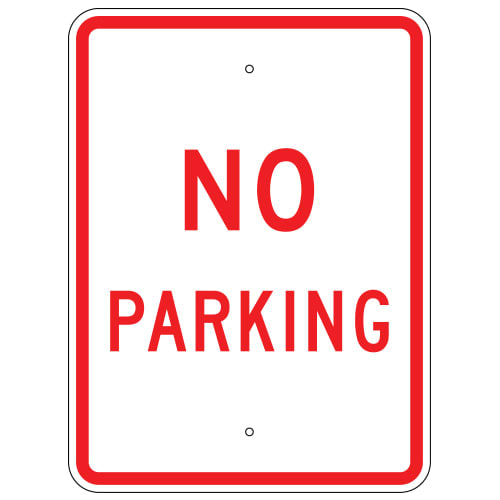 No Parking Sign