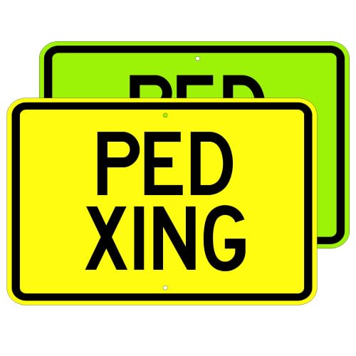 Ped Xing Sign