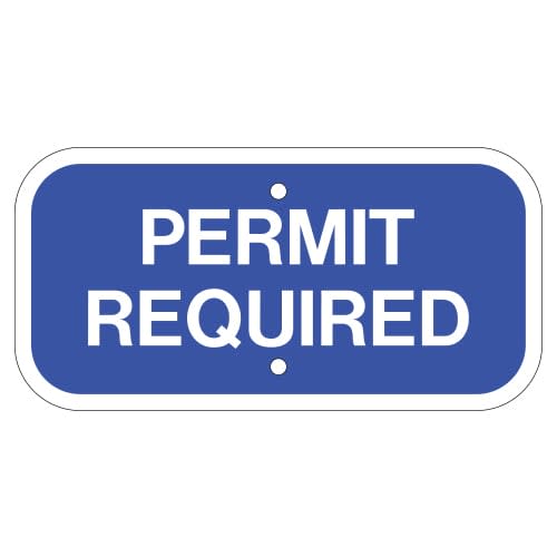 Permit Required Sign