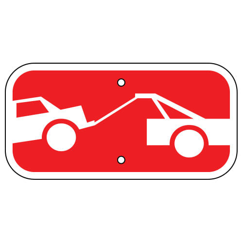 Tow-Away Zone Symbol Sign