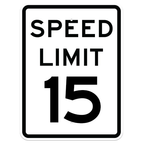 Speed Limit Sign