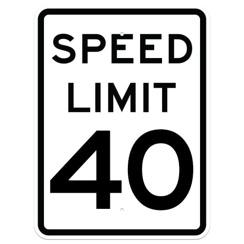 Speed Limit Sign