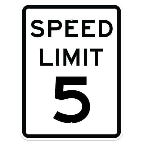 Speed Limit Sign