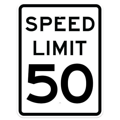 Speed Limit Sign