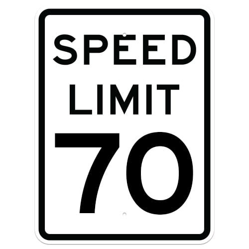 Speed Limit Sign